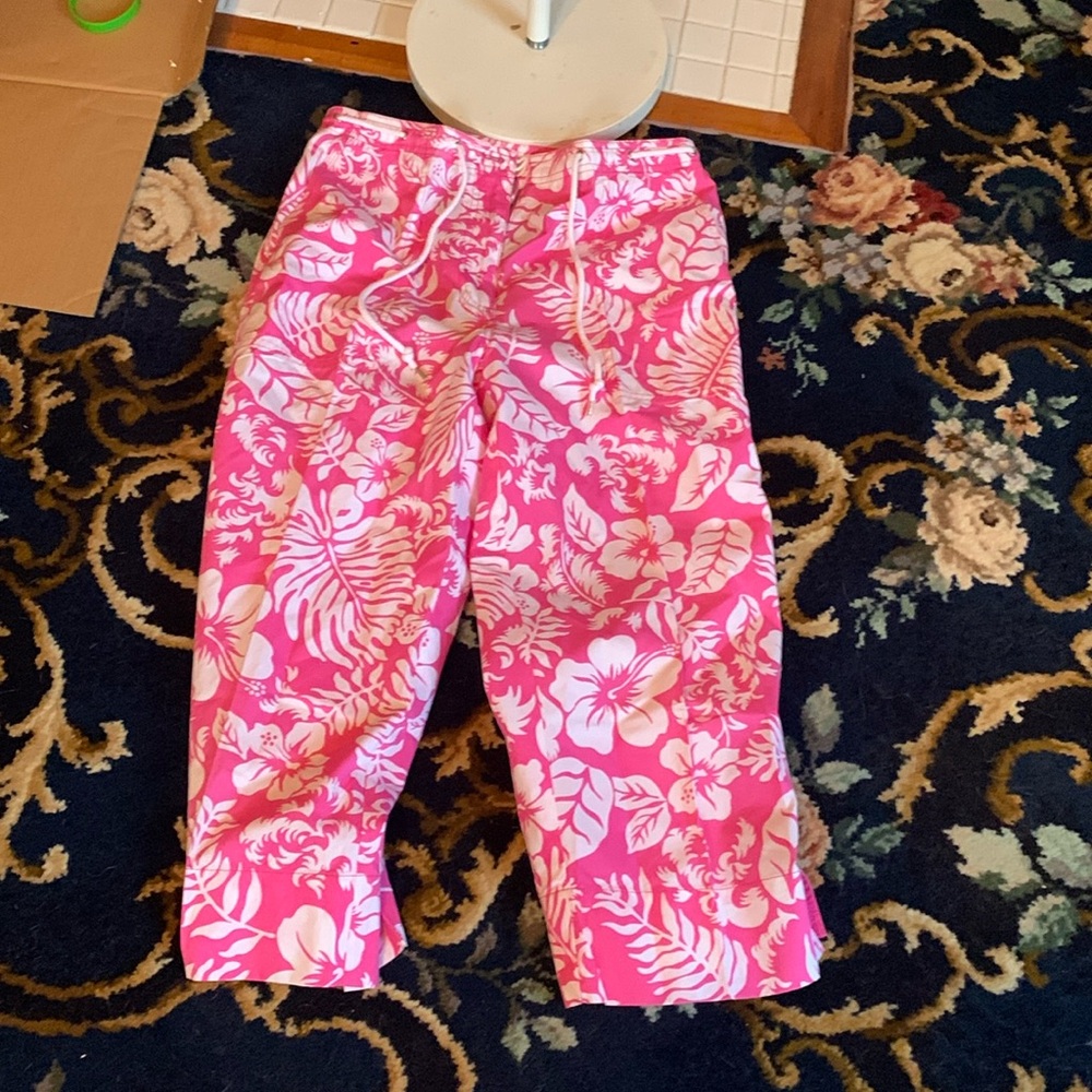 Lauren by Ralph Lauren‎ crop cargo pants w/rope tie. Worn a few times.99 retail